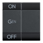 BTICINO - BTIL4911M2AFN LIVING - COPRITASTO ON OFF GEN 2 MOD