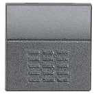 BTICINO - BTIL4916DP LL - COPRITASTO DOPPIO PULSANTE ANTRACIT