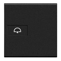 BTICINO - BTIL4916M2D Axial-Wippe Glocke 2-Modulig Anthrazit