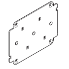 BTICINO - BTIM7B31 Mega M4 Piastra appoggio vers.estraibile