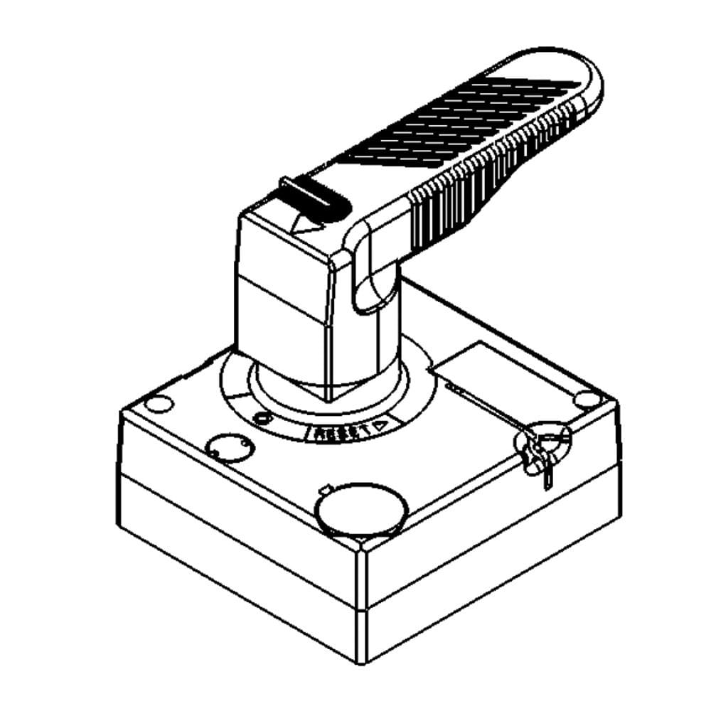 BTICINO - BTIM7R14 MEGAM4 MANOVRA ROTANTE DIRETTA/EMERGENZA