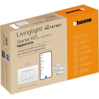 BTICINO - BTIN2010KITN LL - STARTER KIT TAPPARELLE NEW BIANCO
