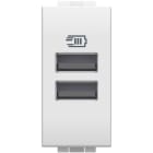 BTICINO - BTIN4191AA LL - CARICATORE USB TIPO A+A 1M BIANCO