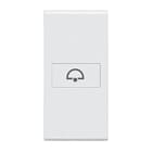 BTICINO - BTIN4916D Axial-Wippe + Glocke 1-Modulig Weiss