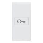 BTICINO - BTIN4916F Axial-Wippe Schlussel 1-Modulig Weiss