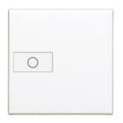 BTICINO - BTIN4916M2A Axial-Wippe + Licht 2-Modulig Weiss