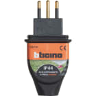 BTICINO - BTIS2027GE SPINA 10A IP44 CAUCCIU BI-MATERIA