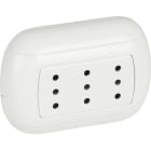 BTICINO - BTISP93BF KIT OVAL - PRESA TRIPLEX 2P+T 10A BIANCA