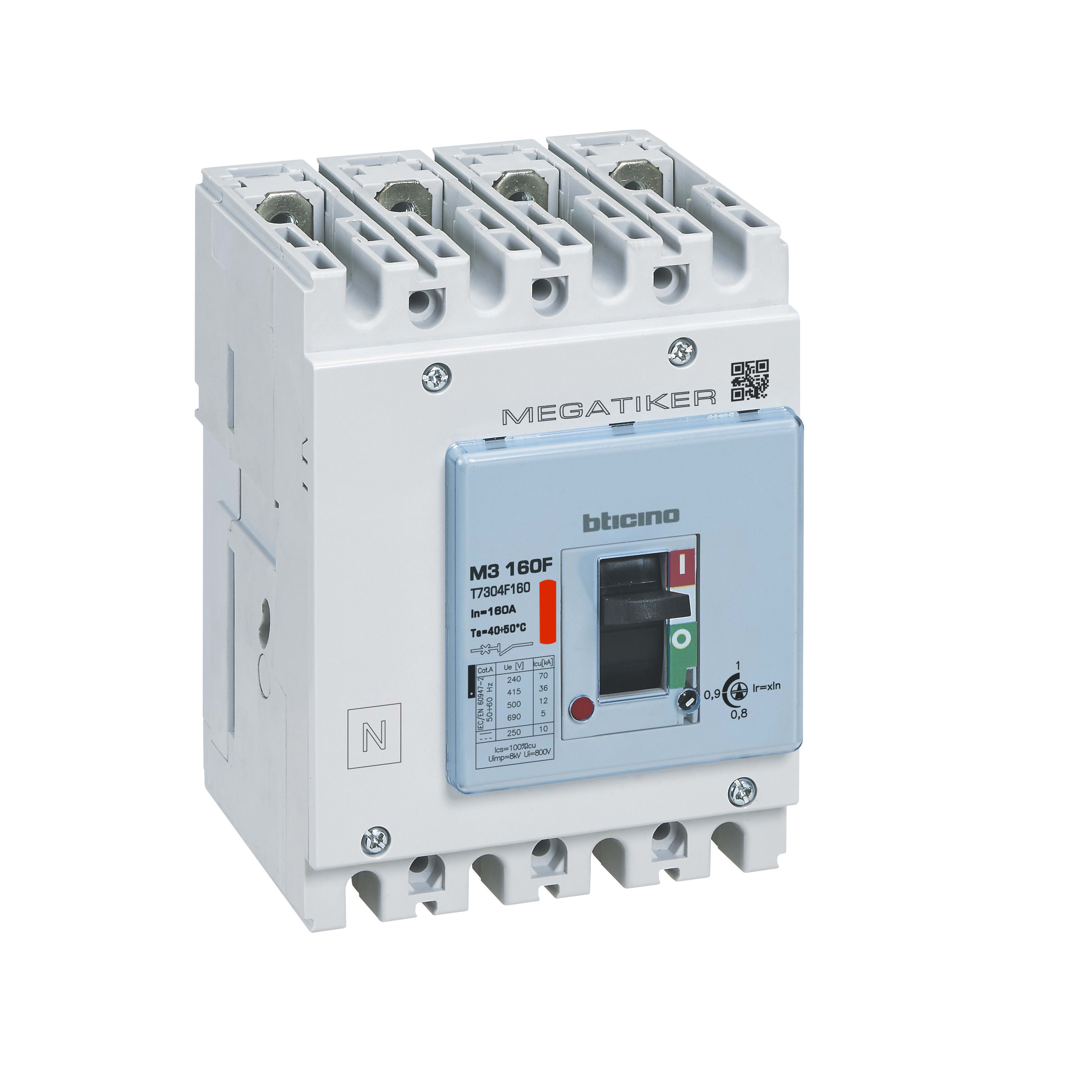BTICINO - BTIT7304F160 MEGATIKER M3160 160A 36KA 4P