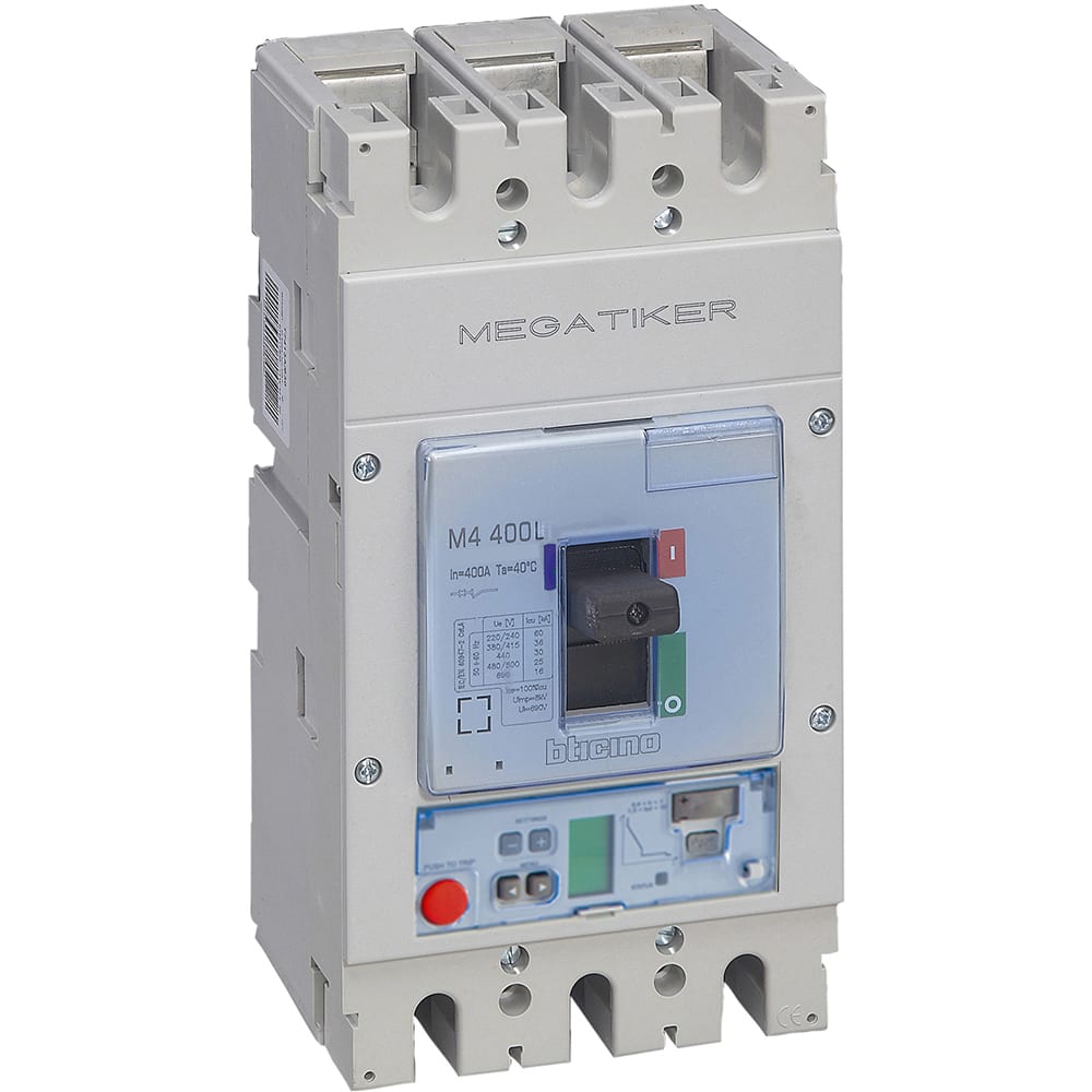 BTICINO - BTIT743L400MT MEGATIKER M4 - SG+M 3P 400A 100KA