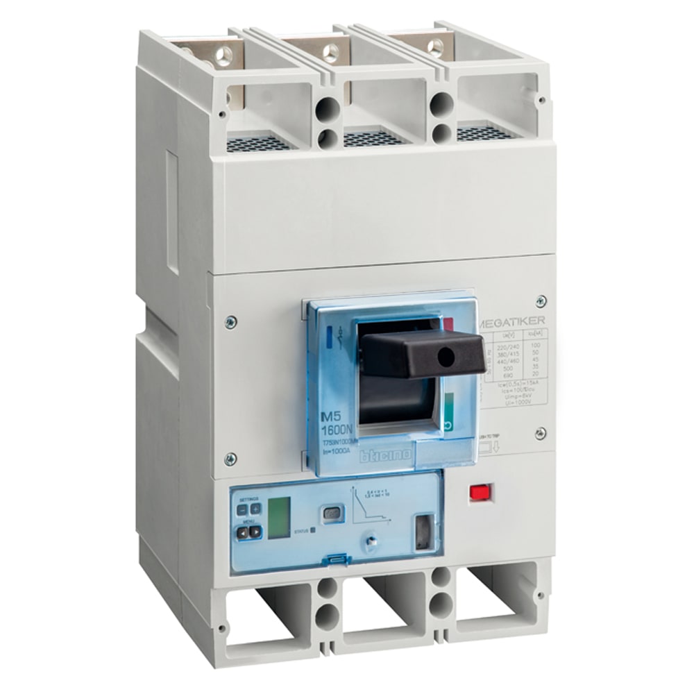 BTICINO - BTIT753N1250MT MEGATIKER M5 - SG+M 3P 1250A 50KA