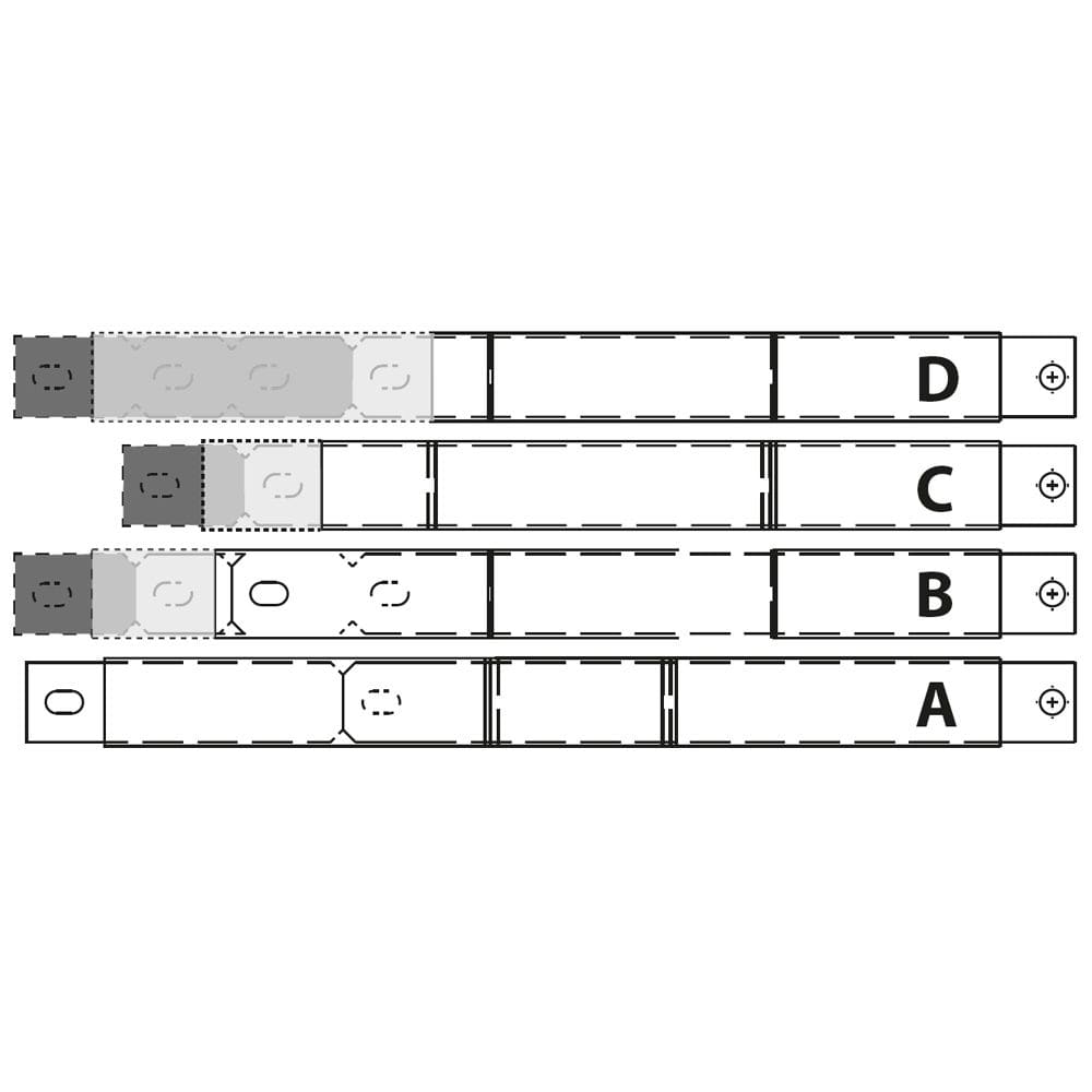 BTICINO - BTITKC160E KIT COLLEGAM M160 ORIZ BARRE FINO 630A E