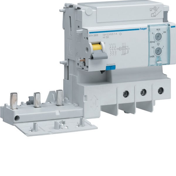 HAGER - HAGBTH380E FI-Block 3P 125A einstellbar HI