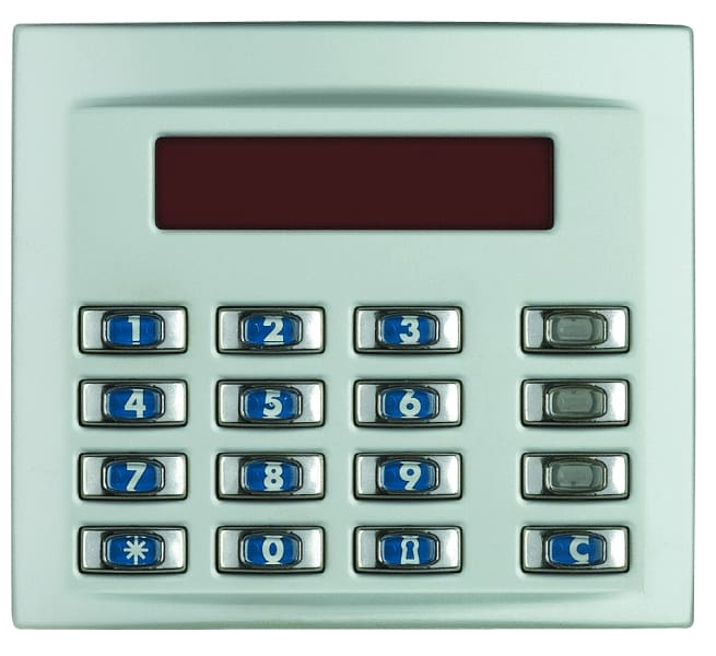 BTICINO - BTI332651 Frontbl. Codelock alu