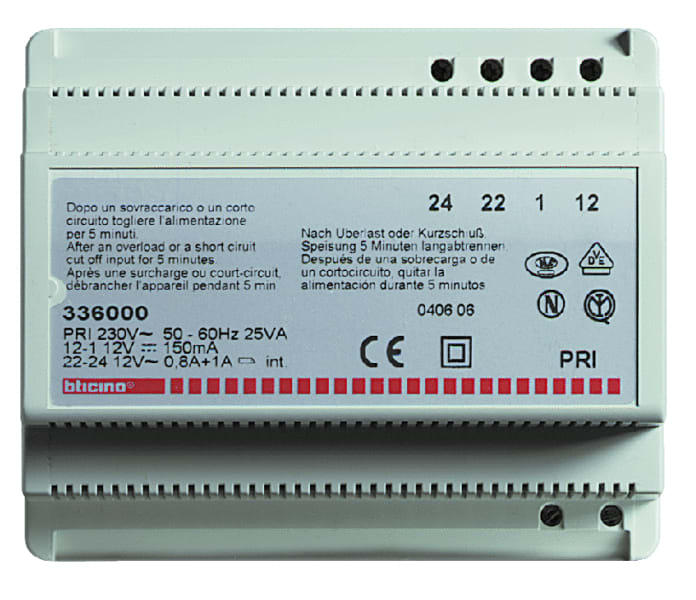BTICINO - BTI336000 NETZGERAT AUDIO ANALOG
