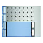 BTICINO - BTI351021 FRONTALE PORTER BASE 2 PULSANTI ALLMETAL