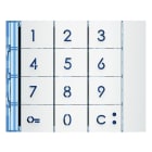 BTICINO - BTI353002 Frontblende Zehnertastatur Allwhite
