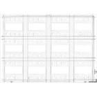 BTICINO - BTI3542 Symbole Szena.Tast. Ws