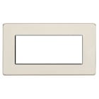 BTICINO - BTI504/4A/R MAGIC - PLACCA 4P RESINA