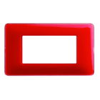 BTICINO - BTIAM4804CRD MATIX - PLACCA 4P COLORS CORALLO