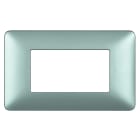 BTICINO - BTIAM4804MSL MATIX - PLACCA 4P SILVER
