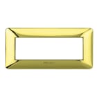 BTICINO - BTIAM4806GOR MATIX - PLACCA 6P ORO LUCIDO