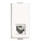BTICINO - BTIAM5958/11N MATIX - CONNETTORE RJ11 K10
