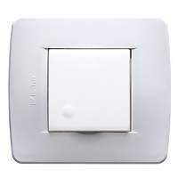 BTICINO - BTIC4802BN LUNA - PLACCA 2P CENTRATI BIANCA