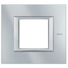 BTICINO - BTIHA4802HC Abdeckrahmen AXOLUTE: 1-fach, 2 Module,