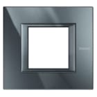 BTICINO - BTIHA4802HS Abdeckrahmen AXOLUTE: 1-fach, 2 Module,