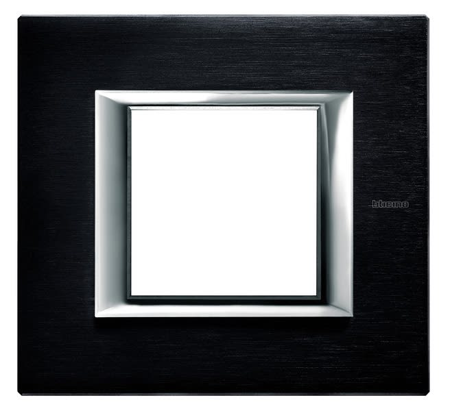 BTICINO - BTIHA4802XS Abdeckrahmen AXOLUTE: 1-fach, 2 Module,