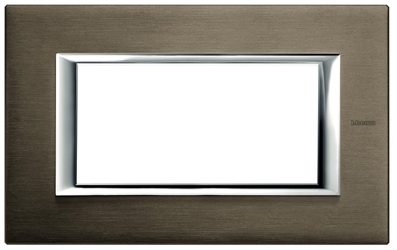 BTICINO - BTIHA4804BR AXOLUTE - PLACCA 4P BRONZO