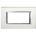 BTICINO - BTIHA4804VSA AXOLUTE - PLACCA 4P SPECCHIO ACIDATO