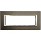 BTICINO - BTIHA4806BR Abdeckrahmen AXOLUTE: 6 Module, Farbe: B