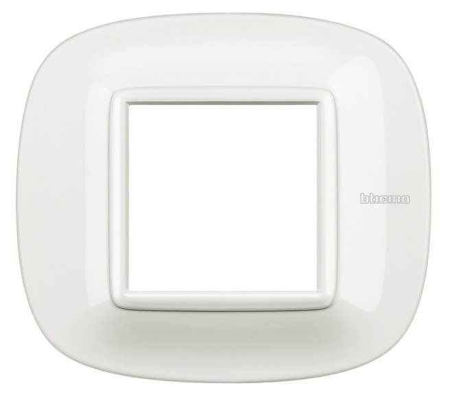 BTICINO - BTIHB4802HD AXOLUTE - PLACCA 2P BIANCO AXOLUTE