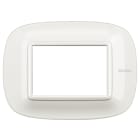 BTICINO - BTIHB4803HD AXOLUTE - PLACCA 3P BIANCO AXOLUTE