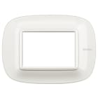 BTICINO - BTIHB4803HD AXOLUTE - PLACCA 3P BIANCO AXOLUTE