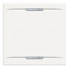 BTICINO - BTIHD4911M2 AXOLUTE - COPRITASTO 2 FUNZ 2 MOD BIANCO