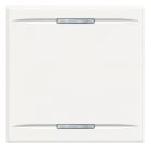 BTICINO - BTIHD4911M2 AXOLUTE - COPRITASTO 2 FUNZ 2 MOD BIANCO