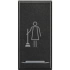 BTICINO - BTIHS4915MR AXOLUTE - COPRITASTO+ MAKE UP ROOM 1M AN