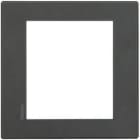 BTICINO - BTIHW4826HSN AXOLUTE AIR - PLACCA 3+3M ANTRACITE