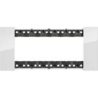 BTICINO - BTIKA4806DW L.NOW - PLACCA 6P GHIACCIO