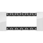 BTICINO - BTIKA4806DW L.NOW - PLACCA 6P GHIACCIO