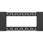 BTICINO - BTIKA4806KG L.NOW - PLACCA 6P NERO