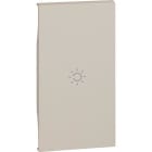 BTICINO - BTIKM01M2A L.NOW - COVER COMANDO LUCE 2 MOD. SABBIA