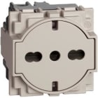 BTICINO - BTIKM4140A16F L.NOW - PRESA FLAT 16A STD GER-ITA SABBI