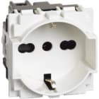 BTICINO - BTIKW4140A16 L.NOW - PRESA UNEL E BIPASSO 10/16A BIAN