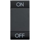 BTICINO - BTIL4911AGN Wippe 'On-Off' 1-Modulig Anthrazit