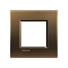 BTICINO - BTILNA4802BZ Abdeckrahmen LIVINGLIGHT: 1-fach, 2 Modu