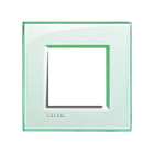 BTICINO - BTILNA4802KA Abdeckrahmen LIVINGLIGHT: 1-fach, 2 Modu